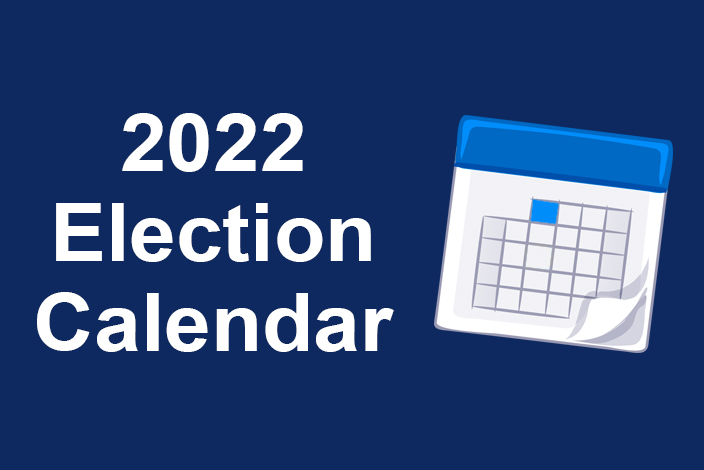 Election Calendar 2022 2022 Election Calendar | Carroll County Election Commission